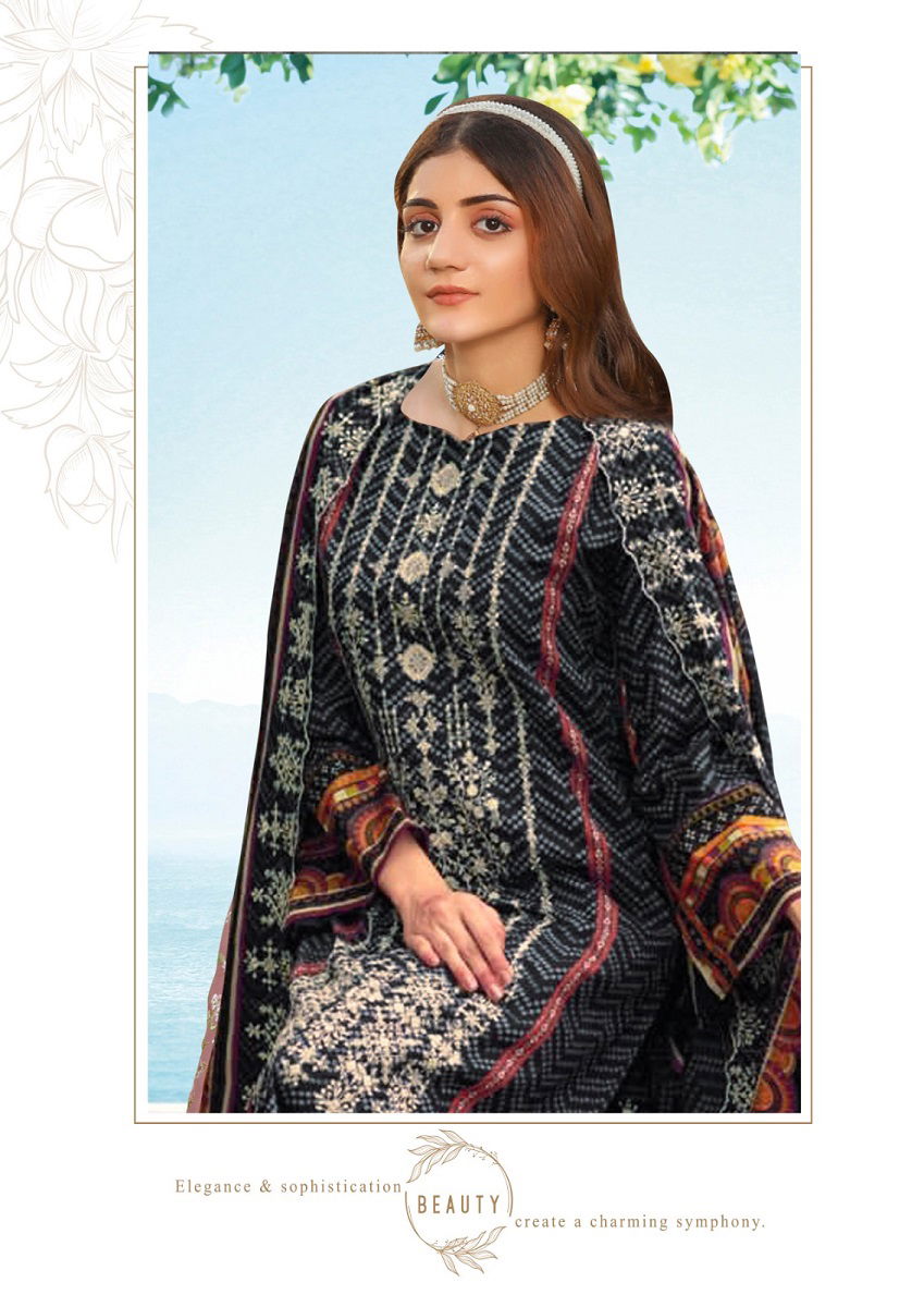 Keval Kainat Vol 8 Printed Karachi Cotton Dress Material Catalog
